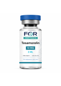 Tesamorelin research peptide vial — >99% HPLC purity, 3rd-party tested, ForPeptides USA