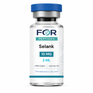 Selank research peptide vial — >99% HPLC purity, 3rd-party tested, ForPeptides USA