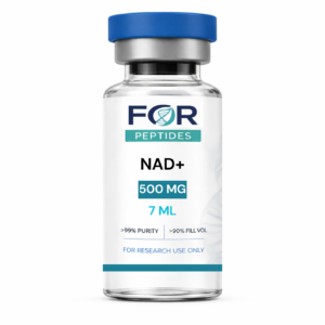 NAD+ research peptide vial — >99% HPLC purity, 3rd-party tested, ForPeptides USA