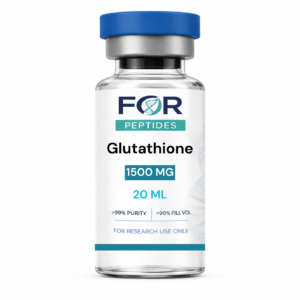 Glutathione research peptide vial — >99% HPLC purity, 3rd-party tested, ForPeptides USA