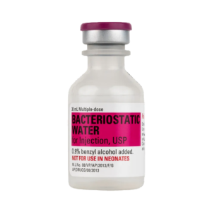 Bacteriostatic Water 30ml research peptide vial